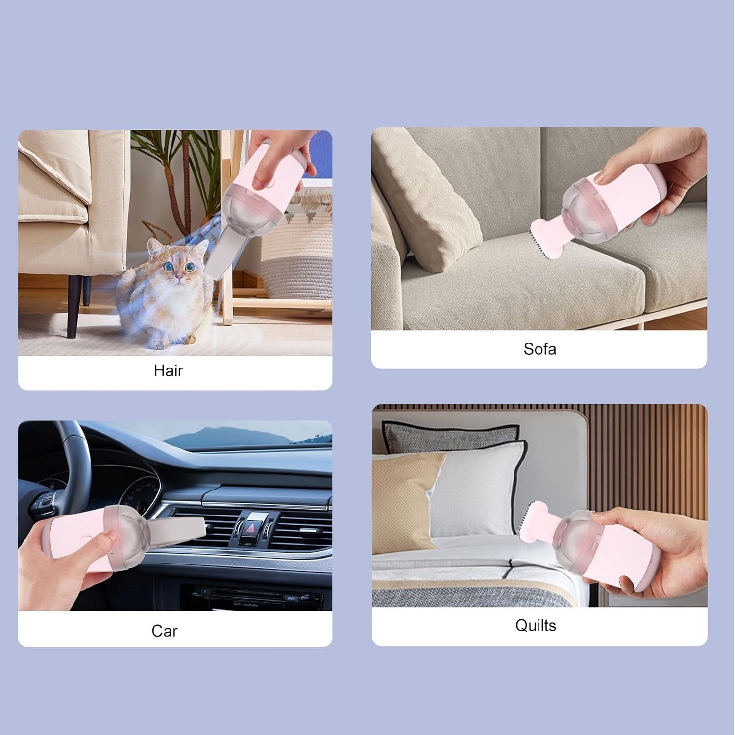 13070 Handheld Vacuum Cleaner, Cordless Desktop Vacuum Cleaner One Button Switch for Office (1 pc) 13070 Handheld Vacuum Cleaner, Cordless Desktop Vacuum Cleaner One Button Switch for Office (1 pc)